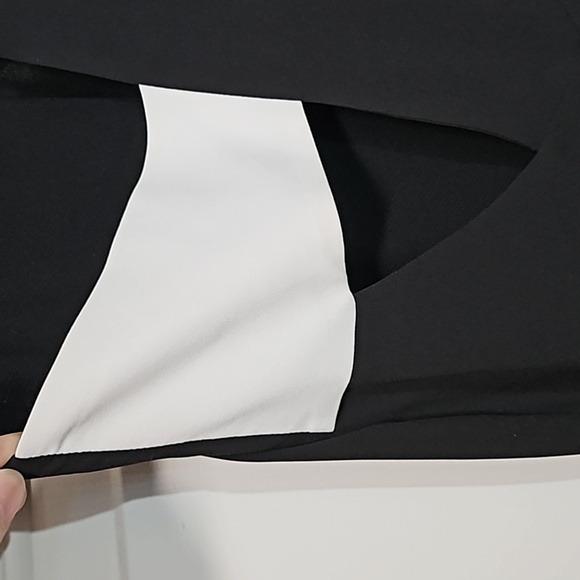 BCBGMAXAZRIA Kylie Black and White Dress - Picture 10 of 11